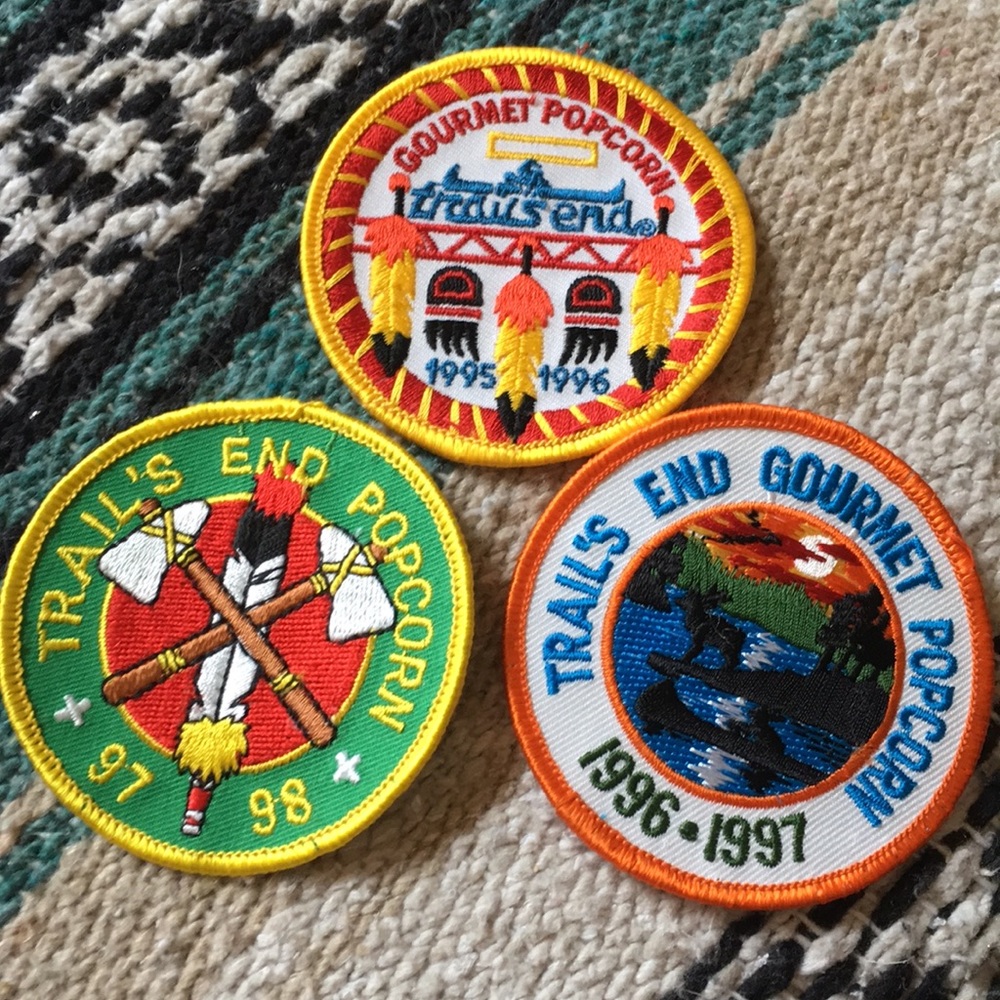 3 Boy Scout Patches from the 1990s